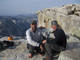 Martin und Christian nach der eintägigen Durchsteigung “Regular” am Gipfel des Half Dom
