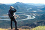 Panoramablick auf den Alatnar River